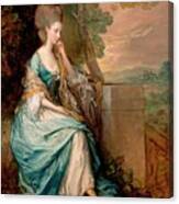 Anne Countess Of Chesterfield Canvas Print