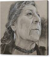 Apache Woman Canvas Print