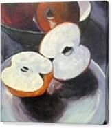 Apples--a Snack Canvas Print