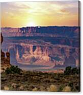 Arches National Park Canyon Canvas Print
