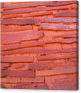 Arizona Indian Ruins Brick Texture Canvas Print