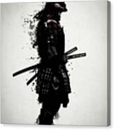 Armored Samurai Canvas Print