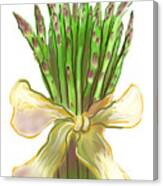 Asparagus Bouquet Canvas Print