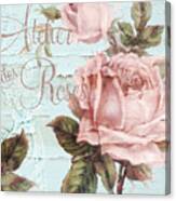 Atelier Des Roses Canvas Print