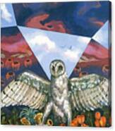 Athena's Owl Canvas Print