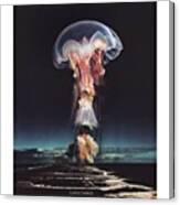 Atomic Jellyfish • Canvas Print