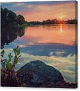 August Sunset Canvas Print