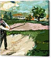 Augusta National Bobby Jones Vintage Golf Canvas Print