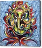 Aum Ganesha Canvas Print