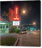 Austin Motel Canvas Print