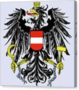 Austria Coat Of Arms Canvas Print