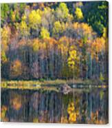 Autumn At Beaver Dam Pond Canvas Print