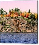 Autumn At Gull Lake Canvas Print