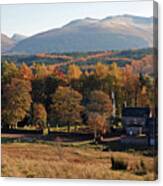 Autumn At Spean Bridge - Lochaber - Scotland Canvas Print