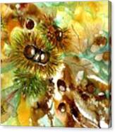 Autumn Chestnuts Canvas Print