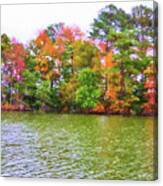 Autumn Color In Norfolk Botanical Garden 3 Canvas Print