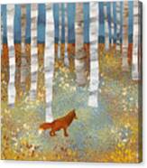 Autumn Fox Canvas Print