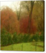 Autumn In Brandywine Park Canvas Print