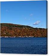 Autumn In The Finger Lakes Canvas Print