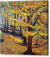 Autumn By Karen E. Francis Canvas Print