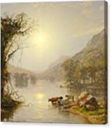 Autumn On Greenwood Lake Canvas Print