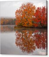 Autumn Pond Canvas Print