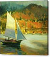 Autumn Sail Canvas Print