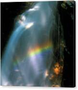 Avalanche Falls Rainbow Flume Gorge Canvas Print