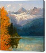 Avalanche Lake Canvas Print