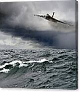Avro Vulcan Black Buck One Atlantic Attack Run Canvas Print