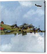 B-17 Flying Fortress Bomber Canvas Print