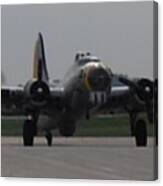 B17 Taxiing In Canvas Print