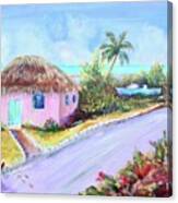 Bahamian Island Shack Canvas Print