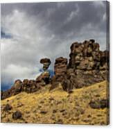 Balanced Rock Adventure Photography By Kaylyn Franks Canvas Print