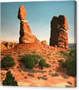 Balanced Rock At Arches National Park Canvas Print
