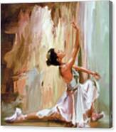 Ballerina Dance Art 99ew Canvas Print