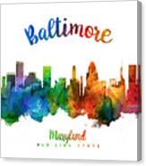 Baltimore Maryland 25 Canvas Print