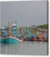 Bang Pu Fishing Village Canvas Print