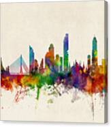 Bangkok Thailand Skyline Canvas Print