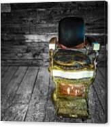 Ghost Town Barber Chair No. 1 Canvas Print