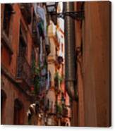 Barcelona - Gothic Quarter 002 Canvas Print