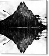 Baring Mountain Reflection Canvas Print