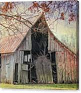 Barn Of The Indian Summer Canvas Print