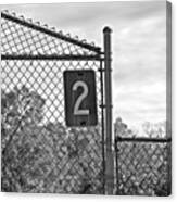 Baseball Field Number Two Canvas Print