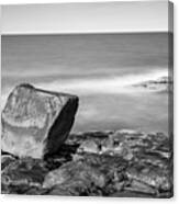 Bass Rocks Gloucester Ma I Bw Canvas Print