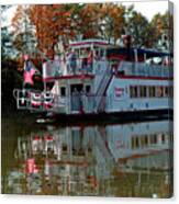 Bavarian Belle Riverboat Canvas Print