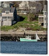 Baypoint Lobsterboat Canvas Print