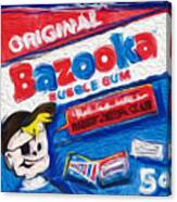 Bazooka Joe Canvas Print