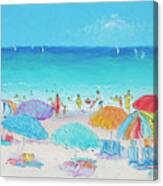 Beach Art - Summer Canvas Print