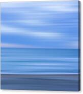 Beach Ocean Blur Canvas Print